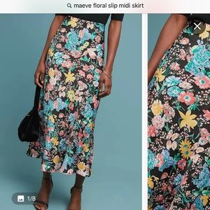 Maeve size small slip skirt